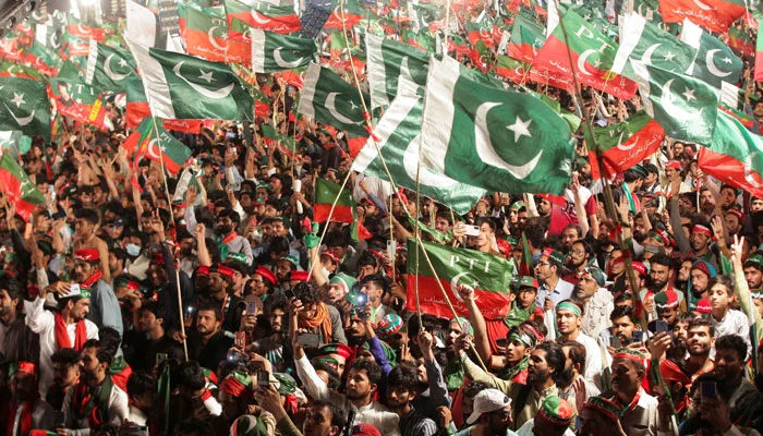 PTI Candidate rally islamabad