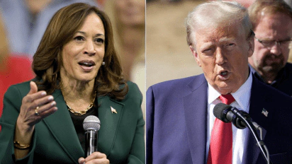 Kamala Harris Donald Trump US Election 2024