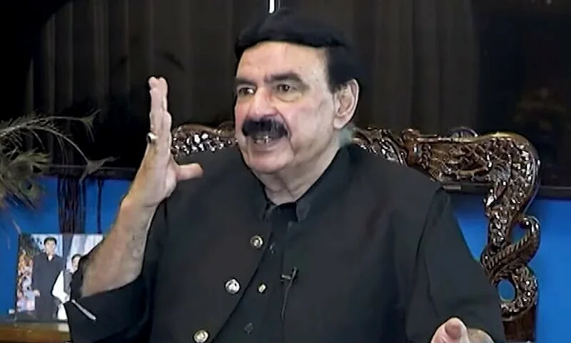 sheikh rasheed ko girftar kr lia gya