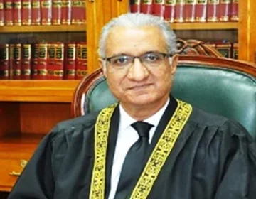 justice r ajaz ul ahsan ka estifa manzor