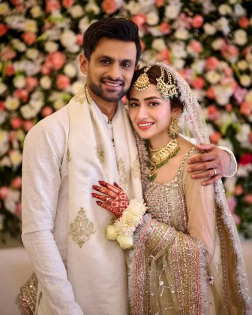 shoiab mulk ny sana javed ky sath shadi kr li