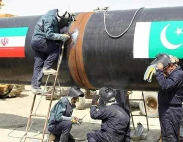 Pak iran gas paip line mansoba America ka jawab b a gia