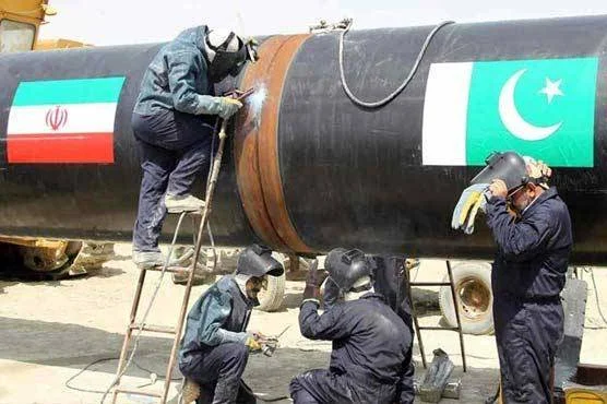 Pak iran gas paip line mansoba America ka jawab b a gia