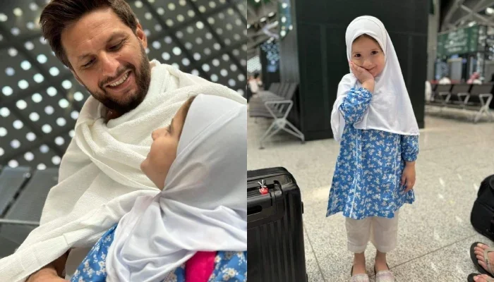 Shaid Afridi ki beti ky hamra umery ki adaigi