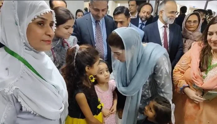 Maryam Nawaz ka children hospital mein naya icu banany ka ilan