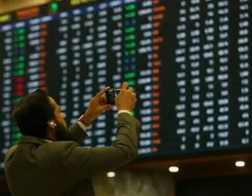 Pakistan stock exchange mein zabardasti taizi