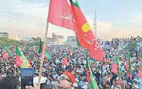 PTI ny aj ka jalsa mansokh kr dia