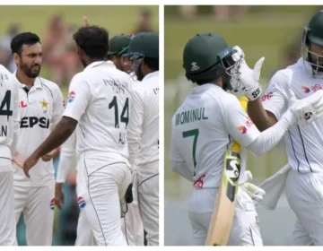 Bangladaish ny Pakistan ko test series mein hara dia