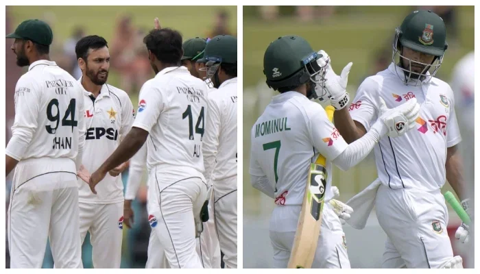 Bangladaish ny Pakistan ko test series mein hara dia