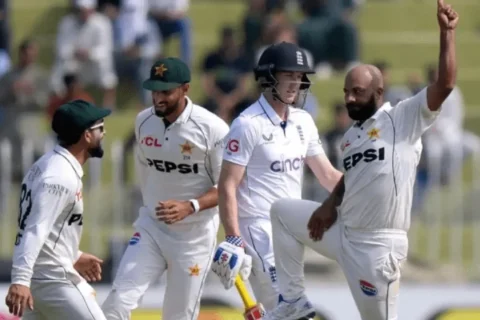 Pakistan ny England ko test series hara di